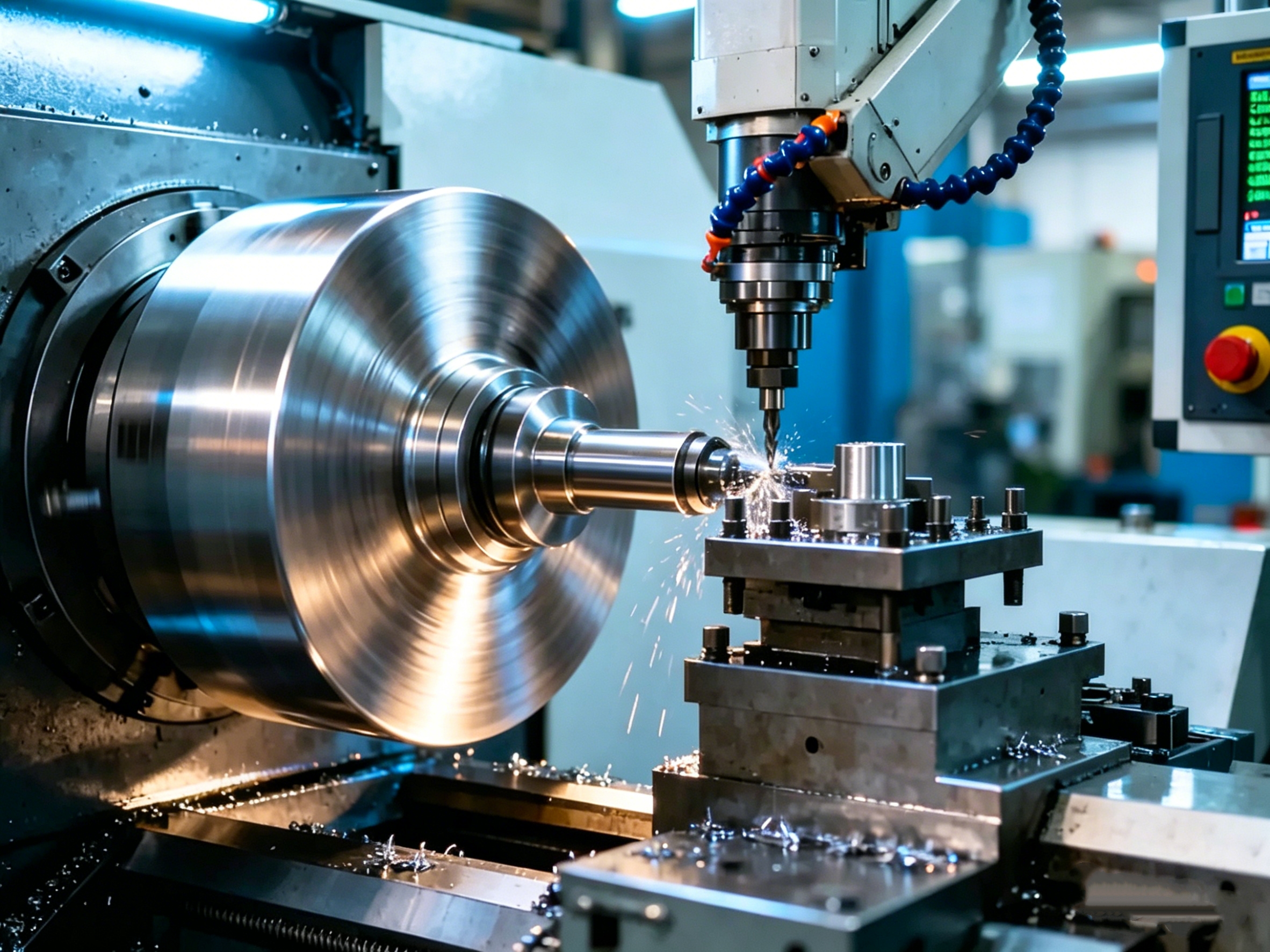 CNC precision machining at Yongtao